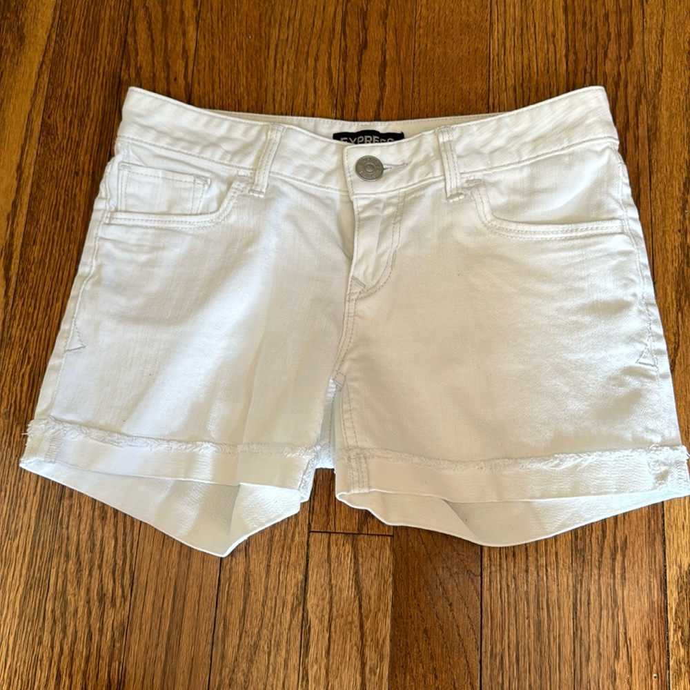 Express Jean shorts size 0